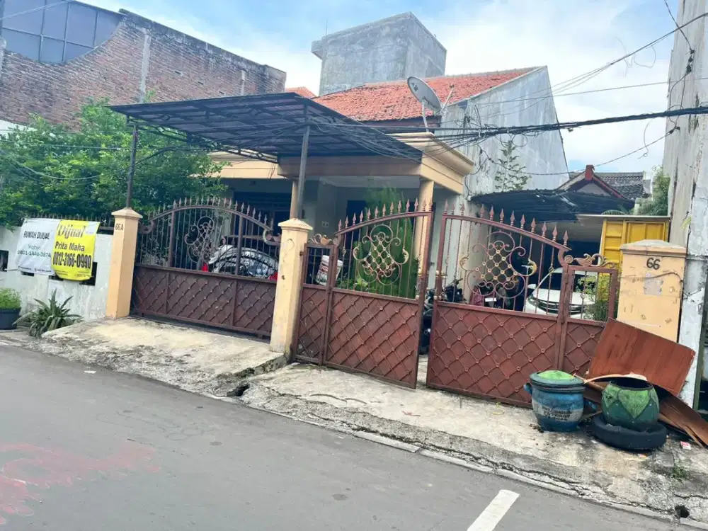 DIJUAL RUMAH HITUNG TANAH LOKASI PETEMON