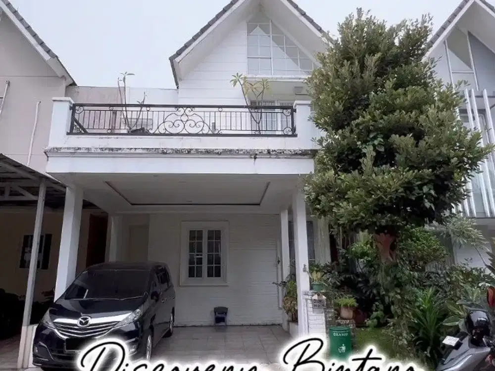 Rumah Premium LT 120 m² LB 200 m², Harga Nego! - Discovery Bintaro Sektor 9 Tangerang Selatan