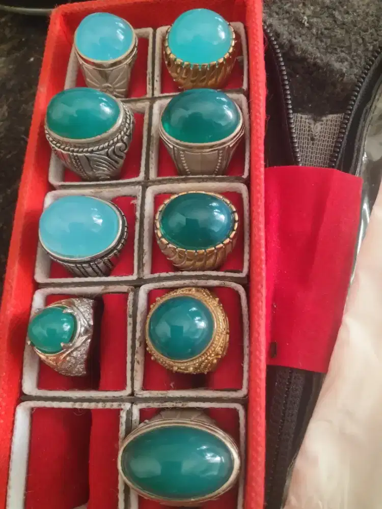 Bacan kolektor. Top smua. Ring perak.