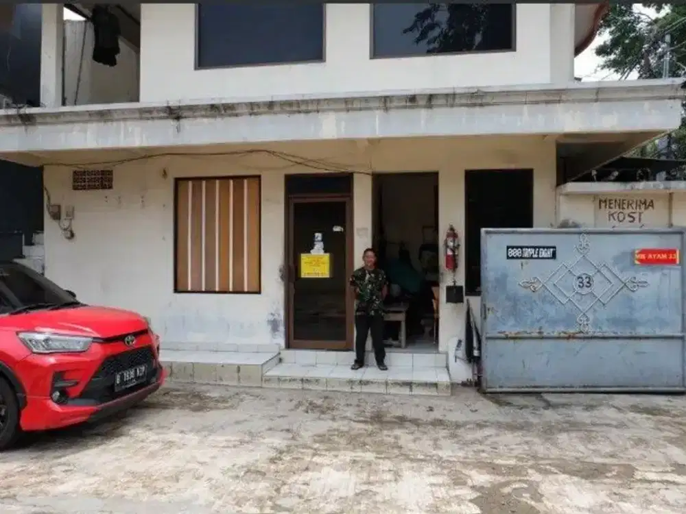 Badminton Hall dan Rumah Kost 38 Kamar HITUNG TANAH di Duren Sawit