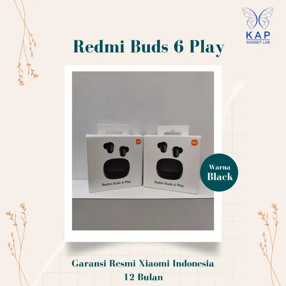 Redmi Buds 6 Play Garansi Resmi