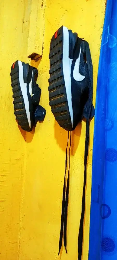 Nike waffle one Black/white