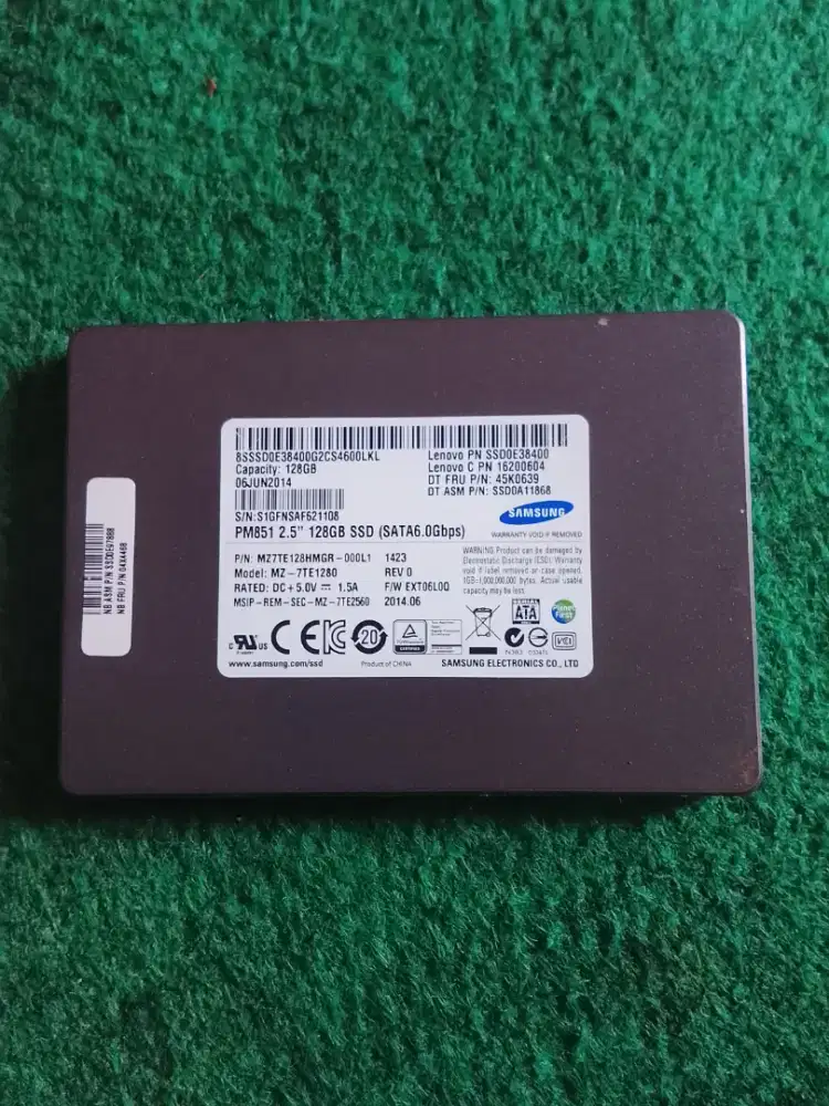 Hardisk SSD 128 GB samsung