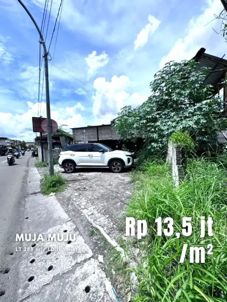 Dijual Tanah Strategis Tengah Kota dekat Jalan Timoho
