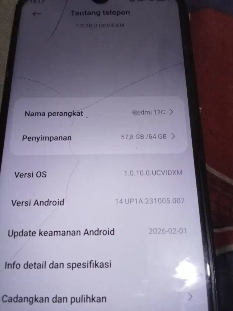 Redmi 12c ram 4/64