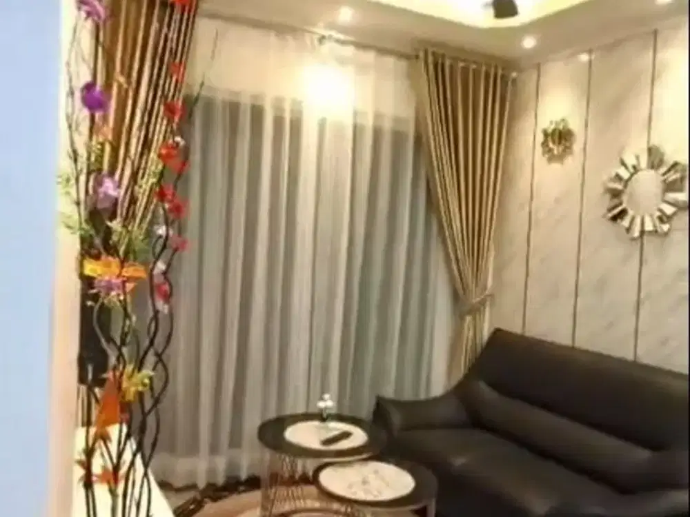 Ss.3823 - Murah !! Dijual Apt. City Home Tower Hawaian Full Furnish Luas 45 Siap Huni Sudah Renovasi Cash Only