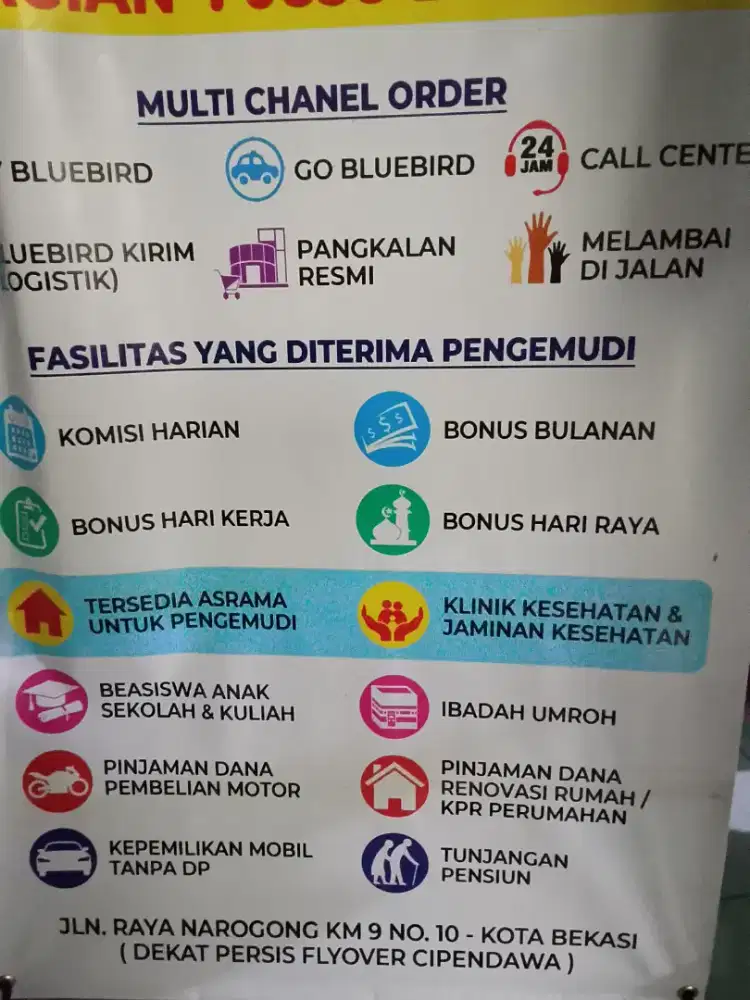 Lowongan Supir Gratis