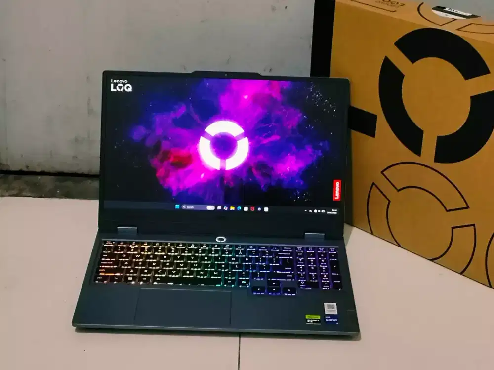 LENOVO LOQ i7 gen13 ram 16 ssd 512gb RTX 5050 GARANSI RESMI18 BULAN