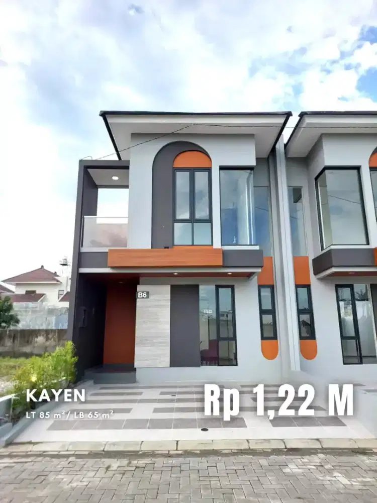 Dijual Rumah Baru Lingkungan Cluster dekat Jalan Kaliurang Km 7