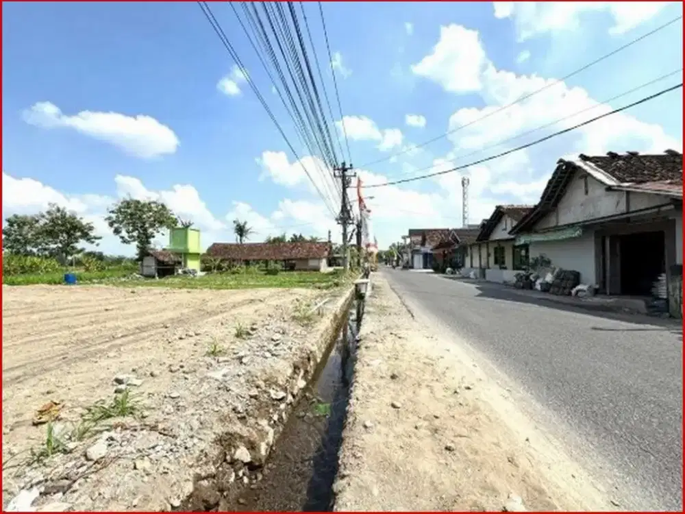 Dekat Jogja Bay Tanah Jogja di Jl. Raya Sambiroto