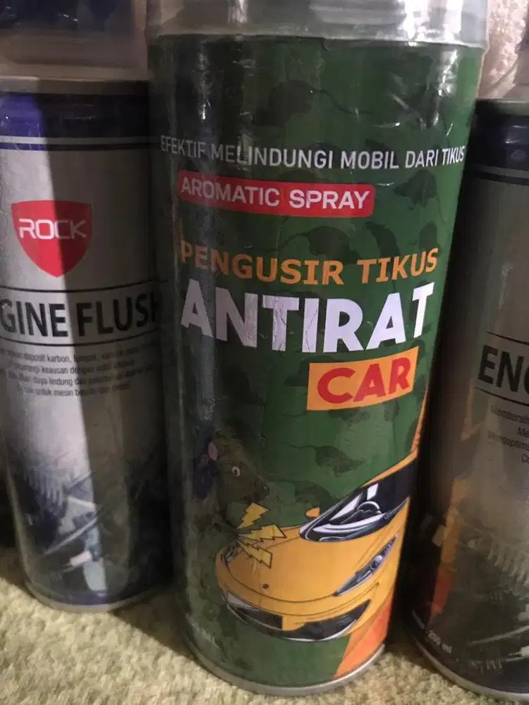 Antirat mobil aromatic dan engine flush