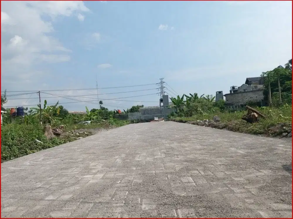 Dekat Kampus UII Jual Tanah Jogja di Jl. Banteng
