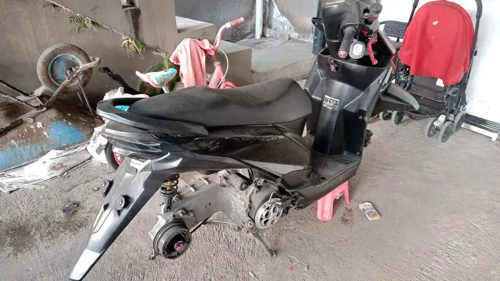 Dijual motor bekas tanpa Ban