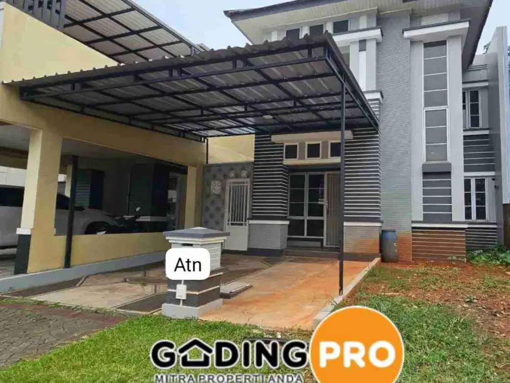 JUAL RUMAH KOTA WISATA CIBUBUR BANGUNAN 2 LANTAI RAPI SIAP HUNI