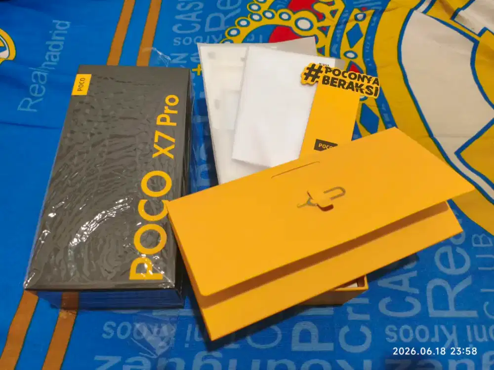 Poco x7 pro 5g 12/512 masih garansi
