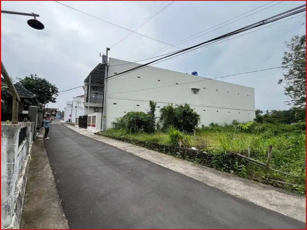 Tanah Dijual Jogja di Jl. Kaliurang Km.12 Dekat Kampus UII