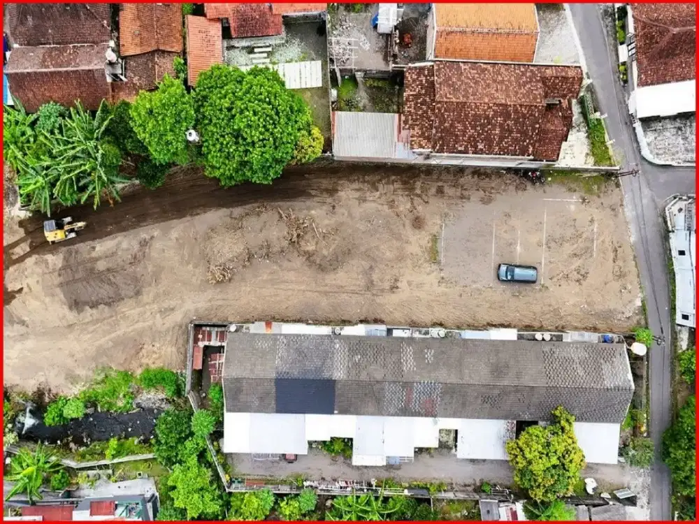 Dekat Kampus UGM Tanah Yogyakarta Jl. Kaliurang Km 8 Sleman
