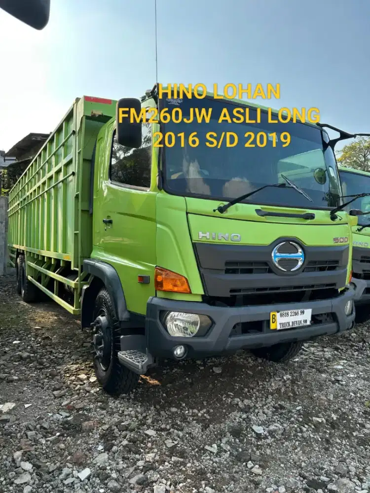 HINO LOHAN FM260JW ASLI LONG 6X4 BAK BESI TRONTON ISTIMEWA SEKALI