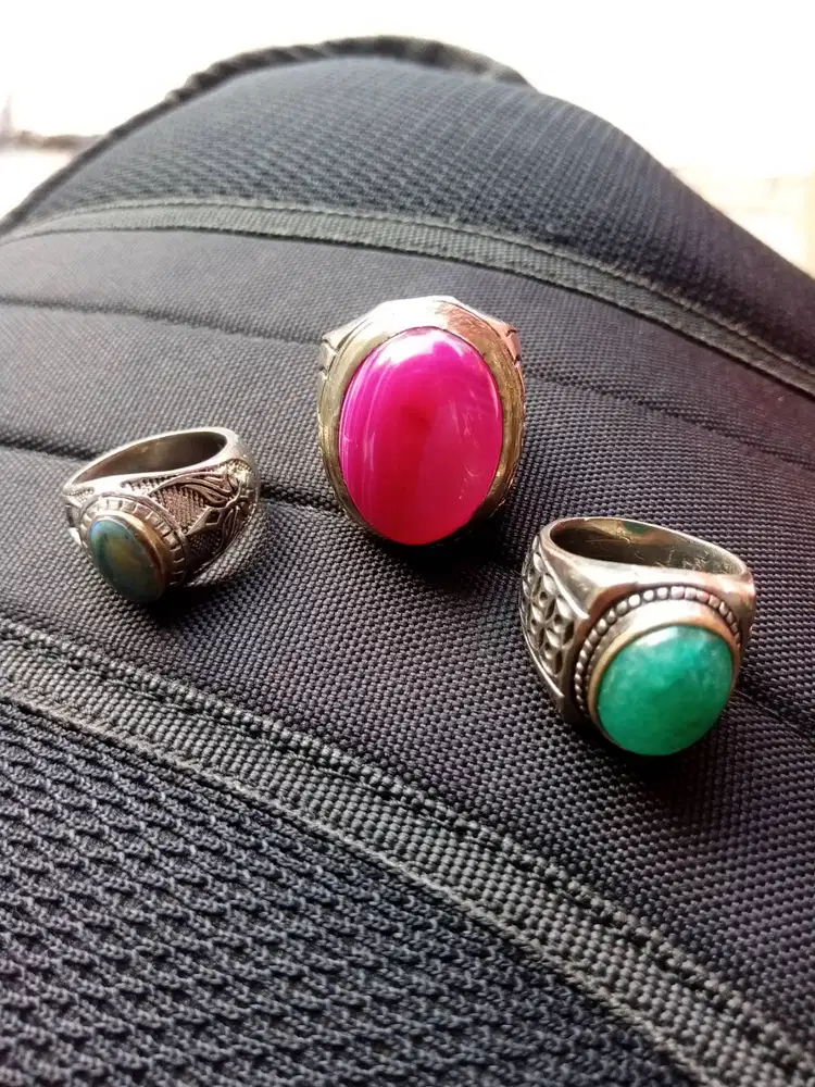 Jual Pink Botswana agate, Giok , Kalimaya