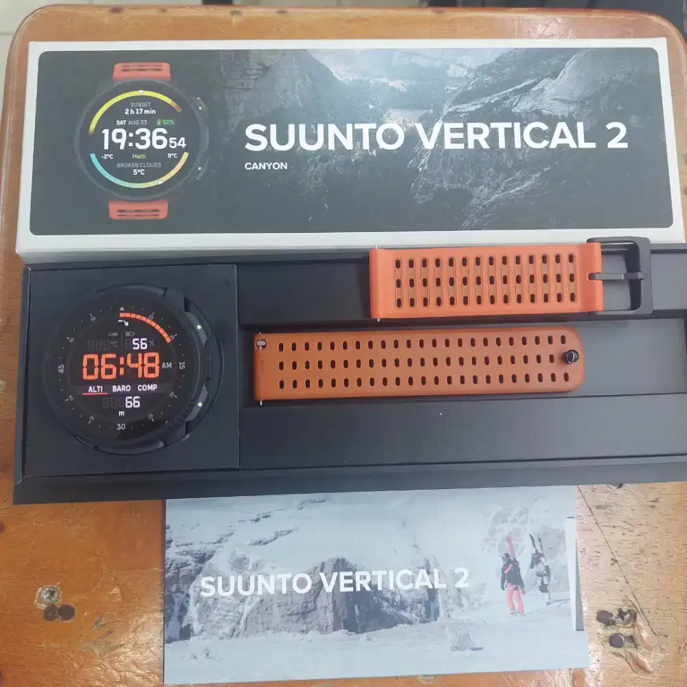 Suunto Vertical 2 Canyon Second Resmi Mulus
