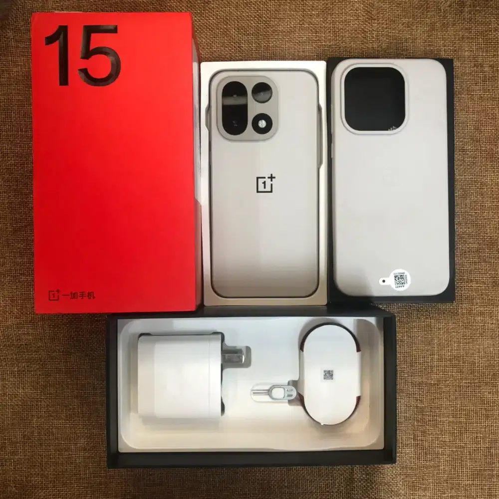 Oneplus 15 5G 12/256GB Sand Dune Global rom Pajak resmi bea cukai