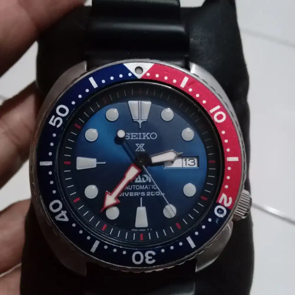 Preloved Seiko Prospex Turtle PADI SRPA21K1 Special Edition