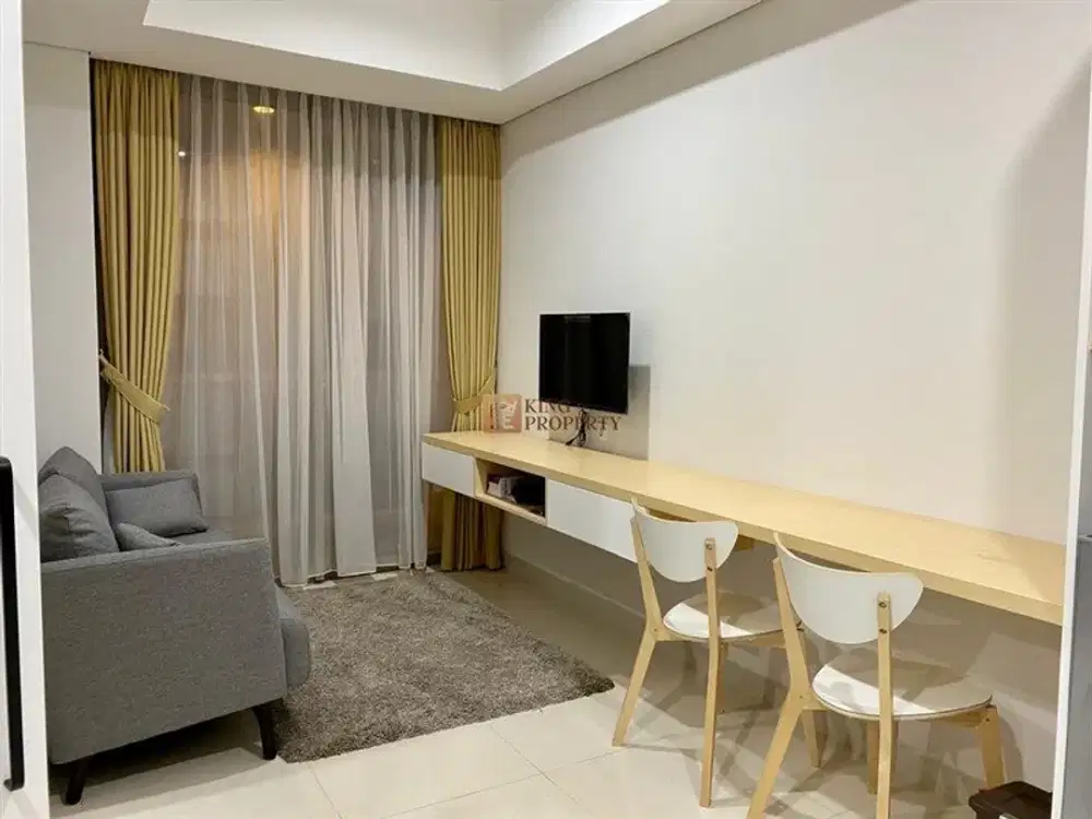 Apartemen 1BR Taman Anggrek Residences Modern Minimalist Design Dekat Central Park & Central Park 2