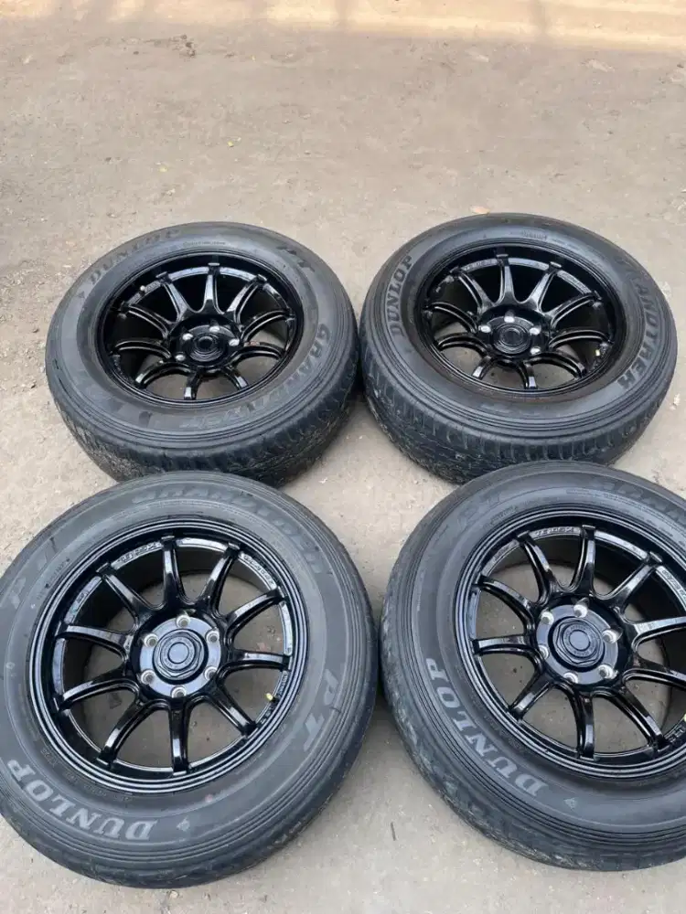 Wedssport tc105x ring 18 lebar 9 pcd 6x139,7 ET 0 ban 265/60 R18 4pcs