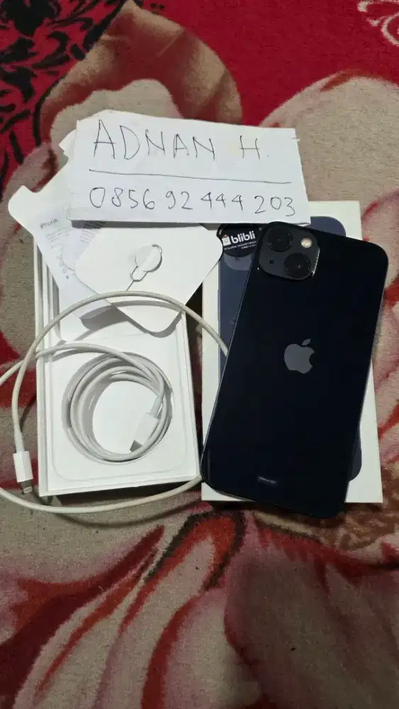 iPhone 13 128GB Fullset Resmi