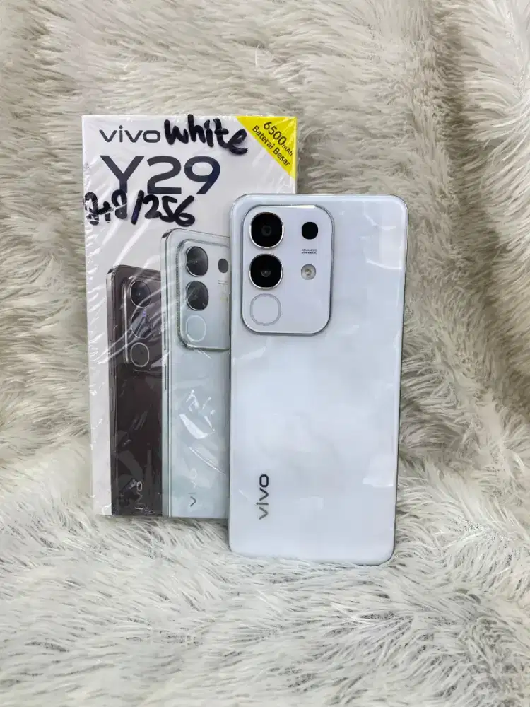 Vivo y29 ram 8/256Gb white fulset original#3Gcom