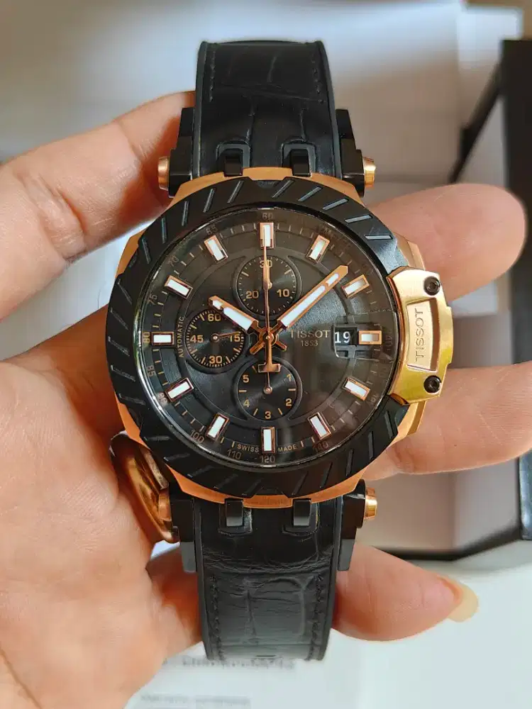 Tissot T RACE T125.427 automatic chronograph original bekas sangat bgs