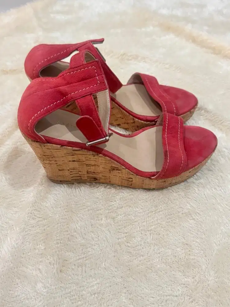 Cork Wedges Sandal merk Andre Valentino
