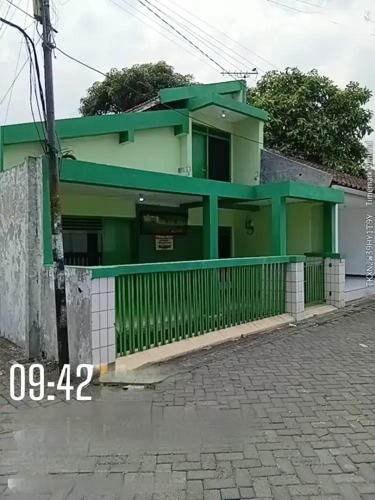 MURAH RUMAH USAHA KOS LUAS 1000 METER SIDOARJO