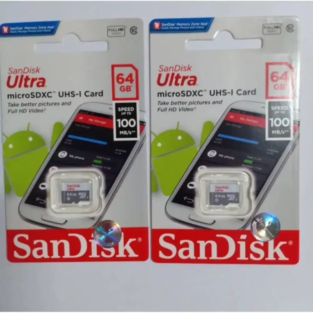 SANDISK 64GB 100MB/s ORIGINAL DATASCRIPT