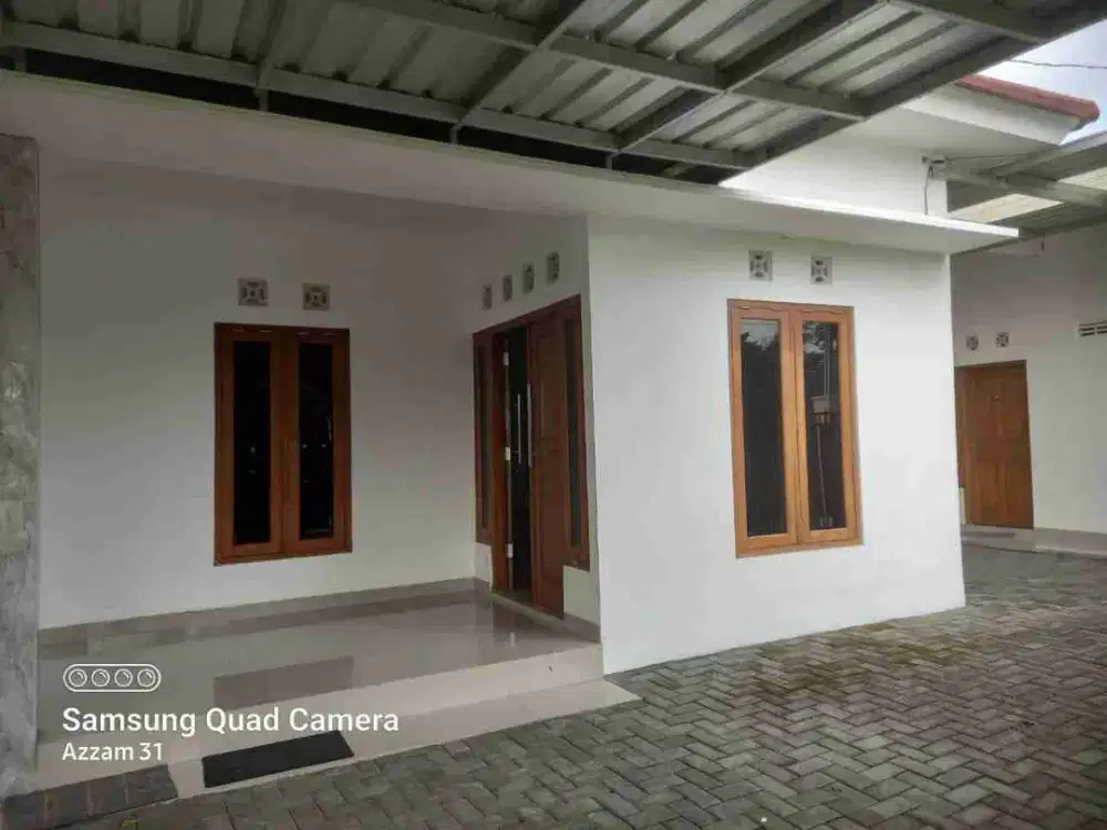 Disewakan rumah bangunan baru di utara RS Purihusada