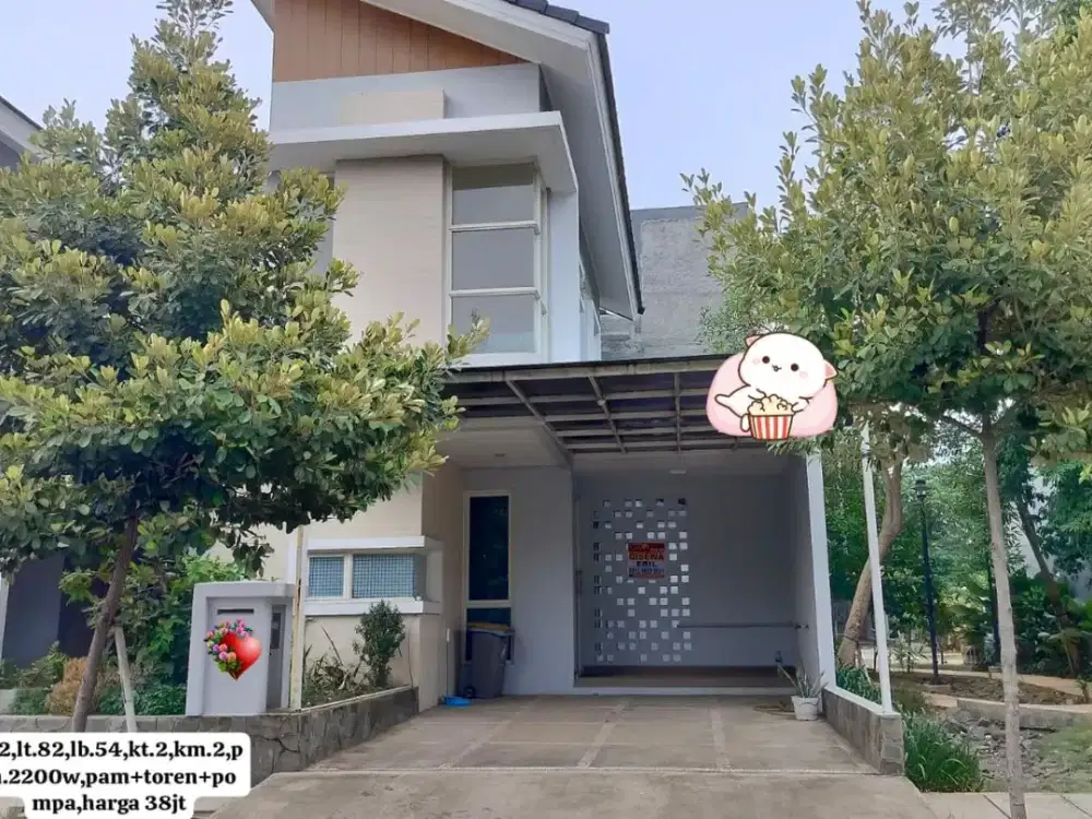 Rumah 2 Lantai Cluster Harapan Indah Bekasi, Cocok untuk Keluarga Bebas Banjir