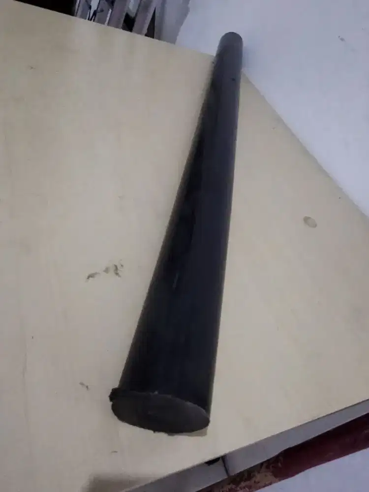Bahan Nylon Hitam Diamater 55mm x 830mm baru