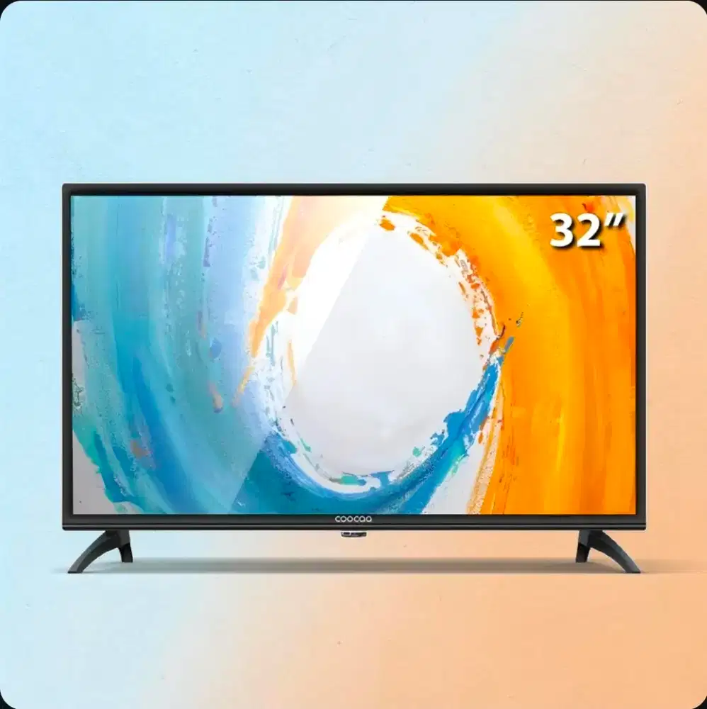 Smart TV Coocaa 32 inci - masih BARU segel siap antar