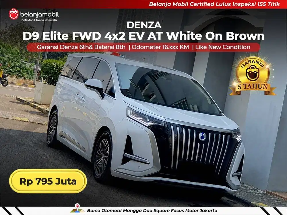 [ BERGARANSI ] Denza D9 D 9 Elite FWD 4x2 EV AT 2025 2026