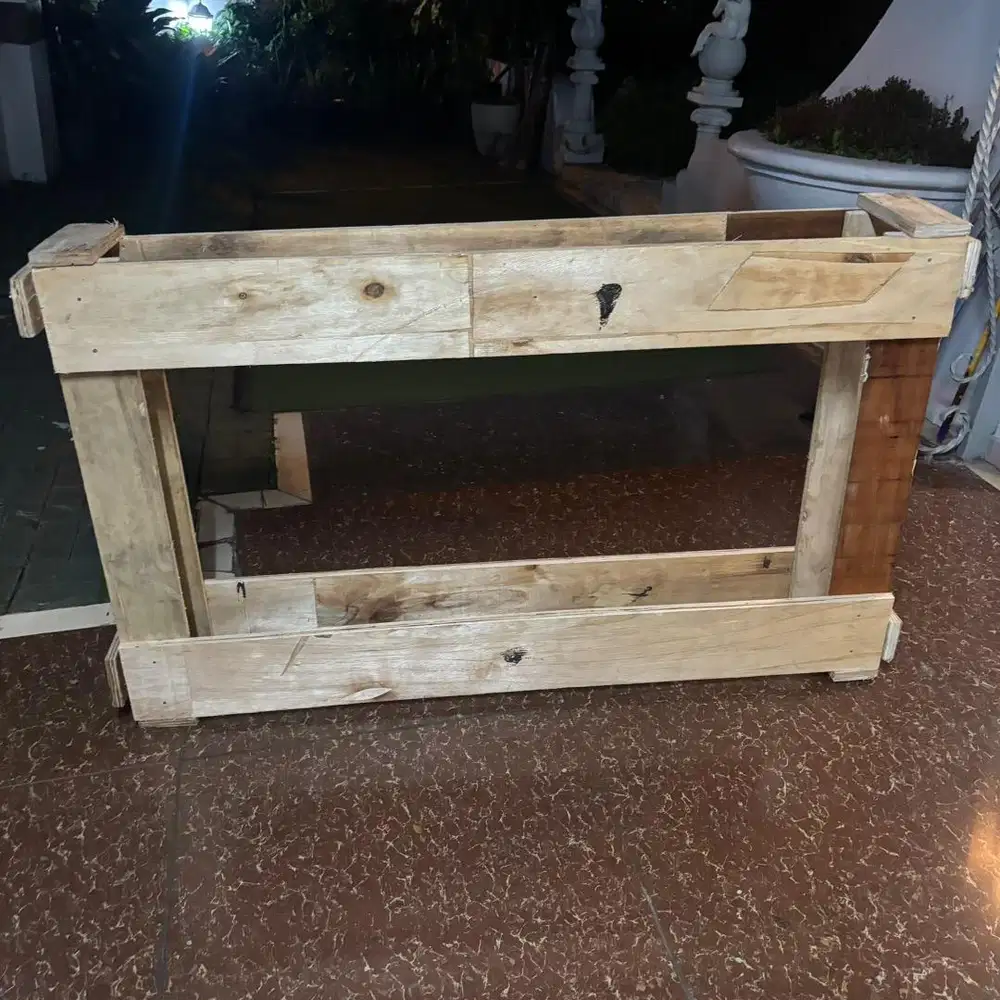 packing kayu tv samsung 65 inch