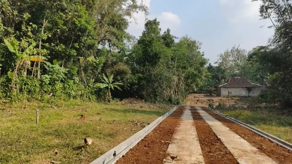 Dijual tanah belakang bri mojogedang