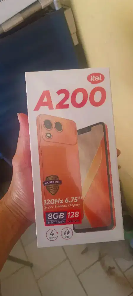 New : Itell A200 3+5/128 murah model iphone