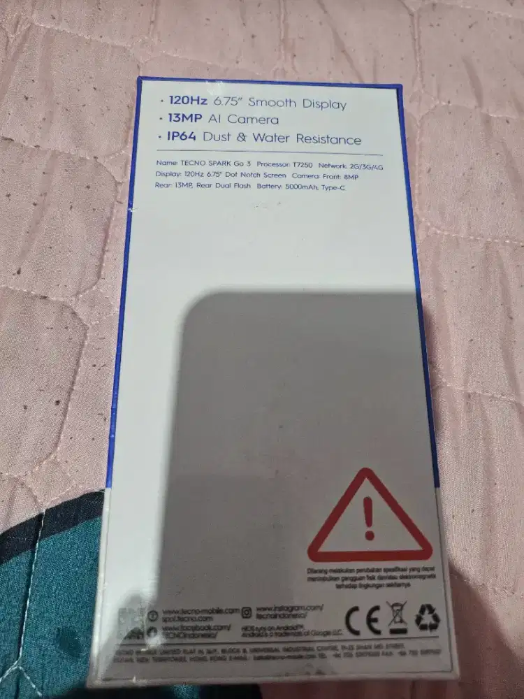 Techno spark go3 8/128gb