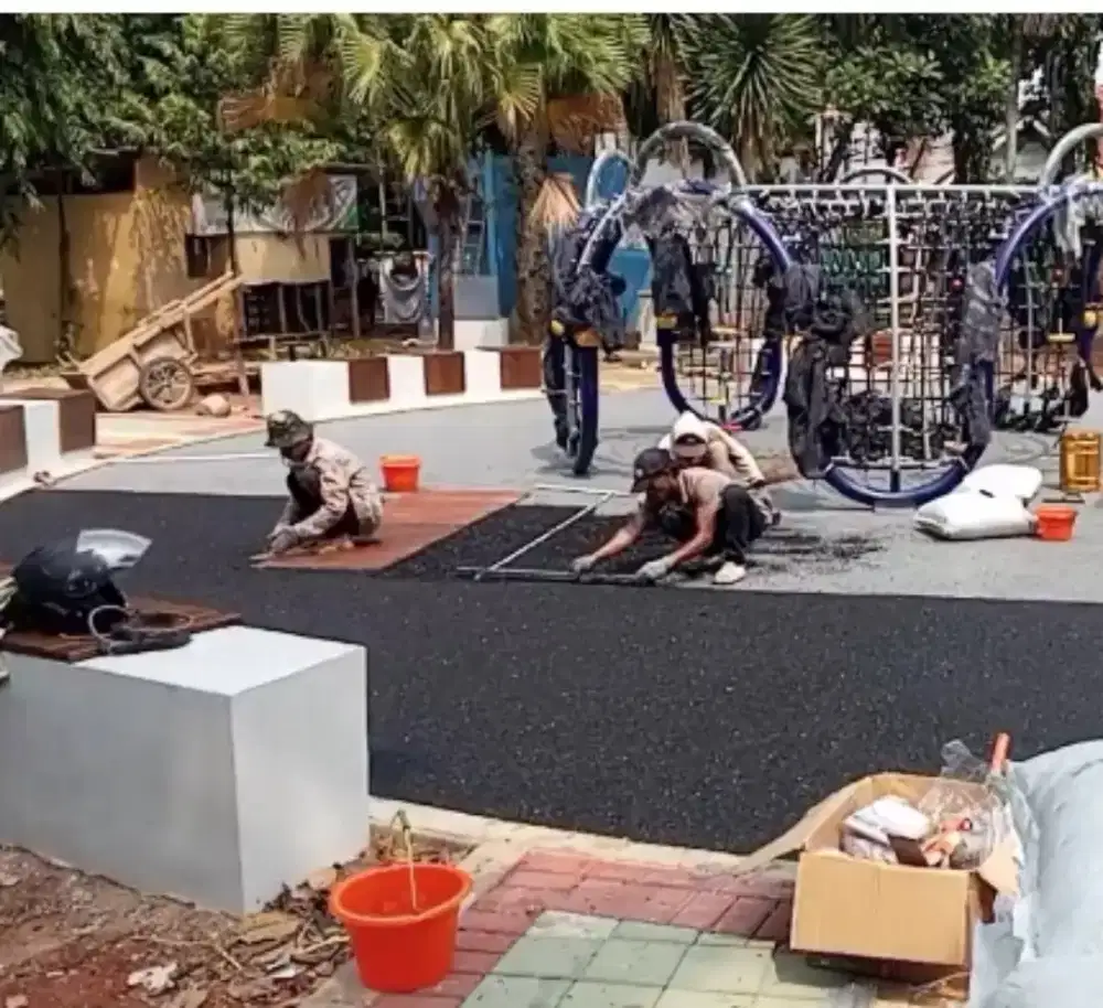 Tukang Rubber flooring