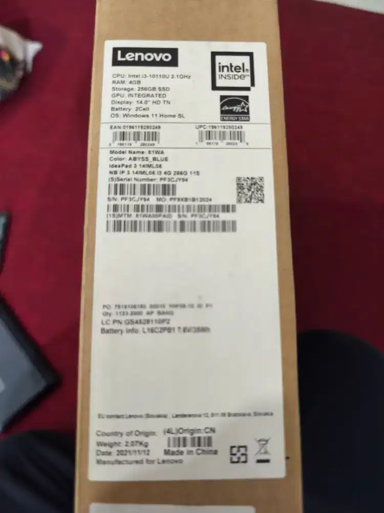 Lenovo Ideapad 3 14IML05