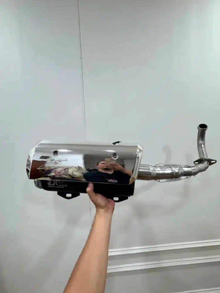 Knalpot rjk 57 xmax ajib