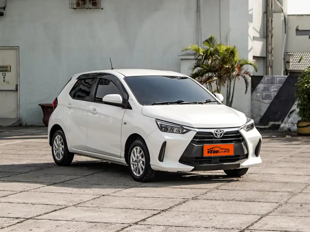 Agya G 1.2 at Putih 2023,KM 22rb,Tdp 25jt