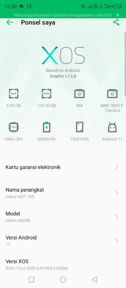 infinix hot 10 s