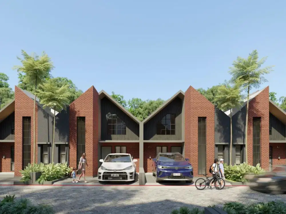 New Cluster! Rumah Hunian Modern 1 Lantai di Jakarta Timur, Lokasi Sangat Strategis, Free Canopy!