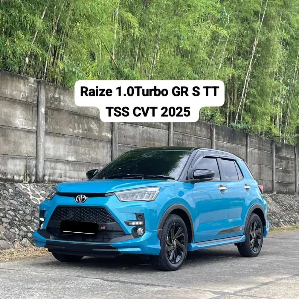 Raize 1.0 Turbo TSS Two Tone Bensin CVT 2025 , (Km 2 ribuan)